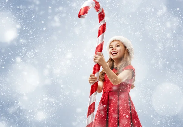 Child with a huge Lollipop — Stock Photo, Image