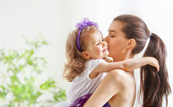 Mother and child girl — Stock Photo, Image