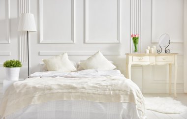 elegant classic bedroom clipart