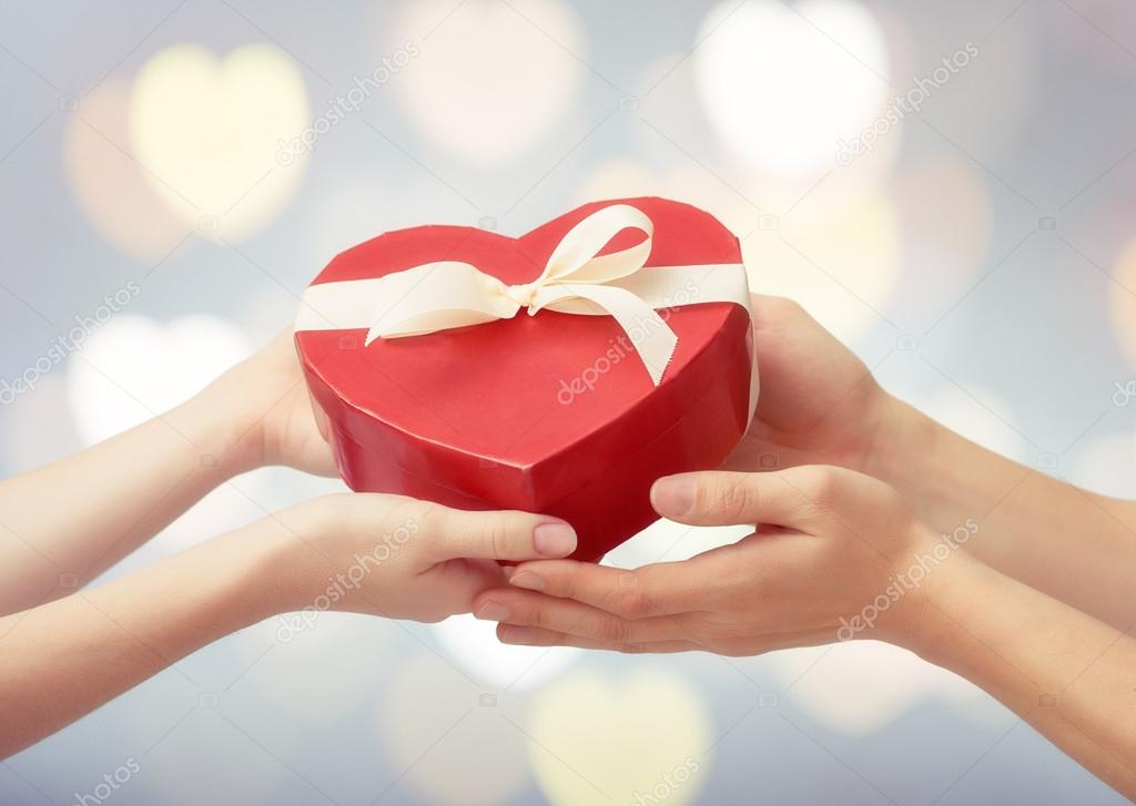 red gift box