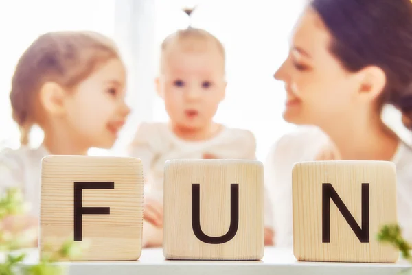 Happy loving family — Stock Photo, Image