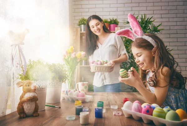 Girl wearing bunny ears — Stock Photo, Image