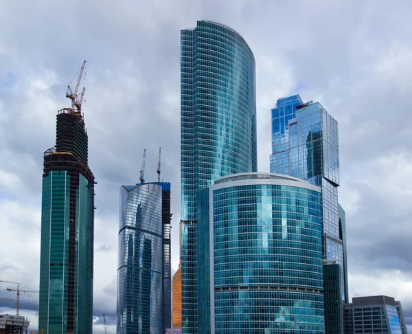 Edifícios de escritórios em construção Imagem De Stock