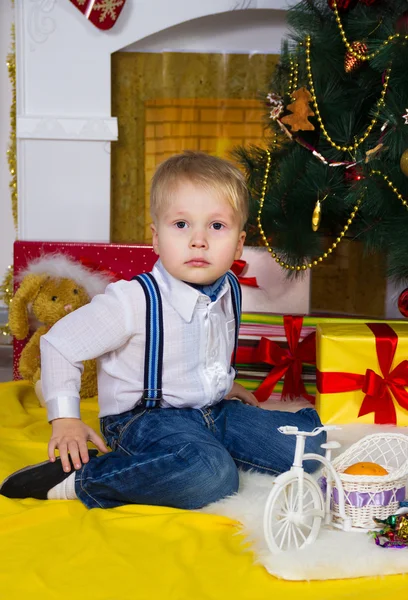 Glücklich in Weihnachten — Stockfoto