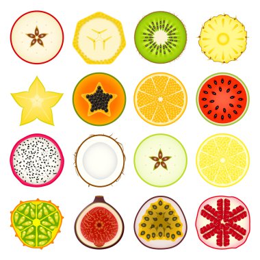 meyve Icon set