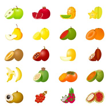 meyve Icon set