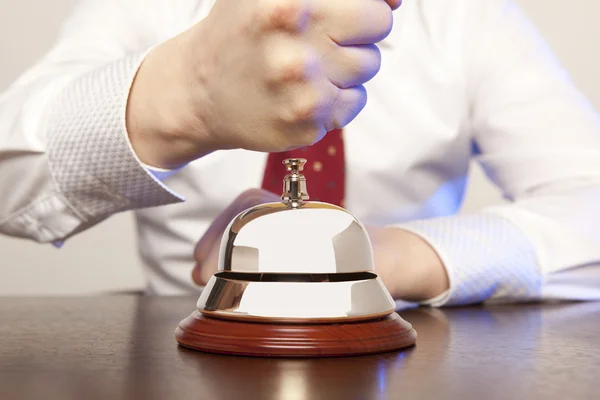 Campanello di servizio in hotel — Foto Stock