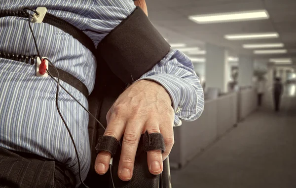 Lie detector test — Stock Photo, Image