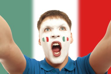 Stadı nda İtalyan hayranları. 