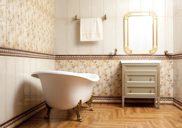 Łazienki w luksus nowoczesny dom — Zdjęcie stockowe
