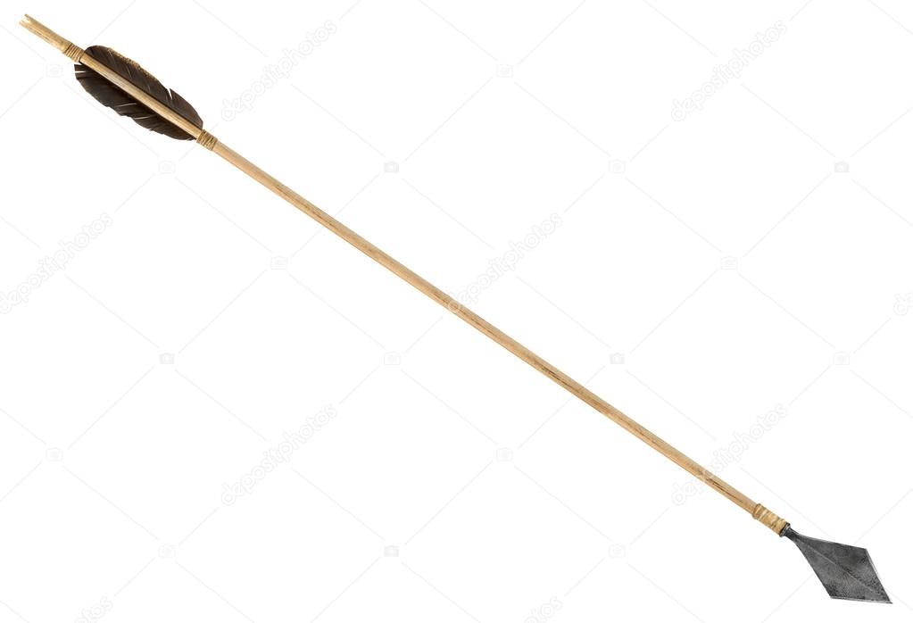 Antique old wooden arrow Stock Photo by ©andreyuu 70956467