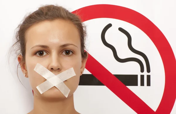 No smoking concept — Stock Photo, Image