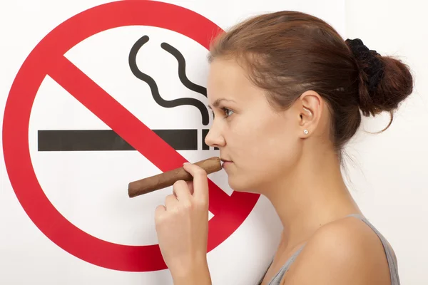 No smoking concept — Stock Photo, Image