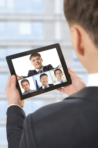 Videoconferencia — Foto de Stock