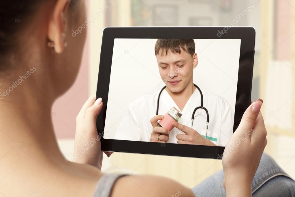Video chat with doctor