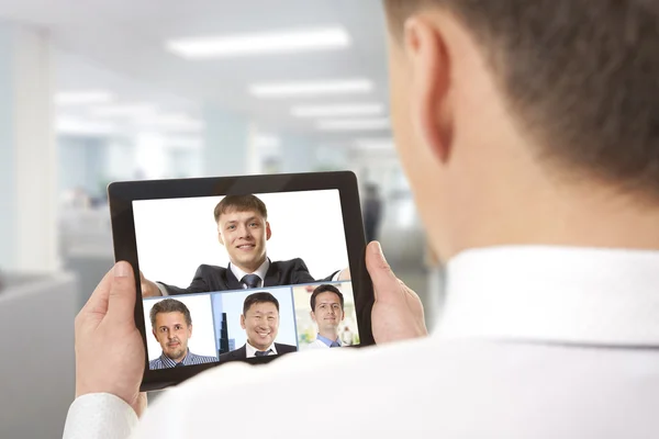 Videoconferencia — Foto de Stock