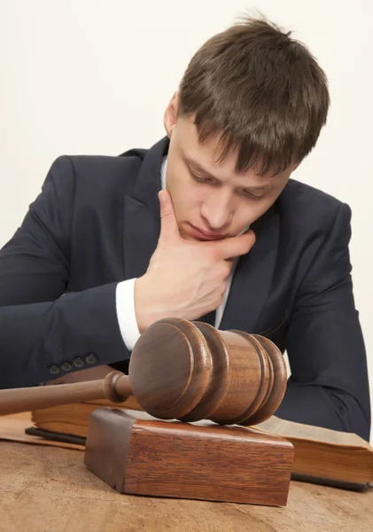 Lawyer in court — Stock Photo, Image