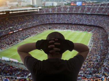 mutlu futbol fans