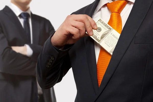 Bribe, concept for corruption — Stock Photo, Image