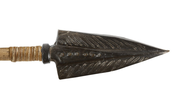 Старинный наконечник стрелы
