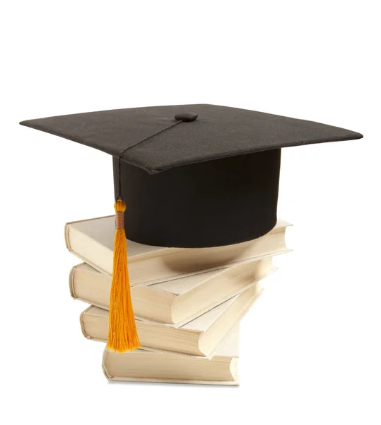 Gortarboard and book — Stock Photo, Image