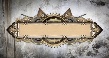  Metal çerçeve ve saat detayları