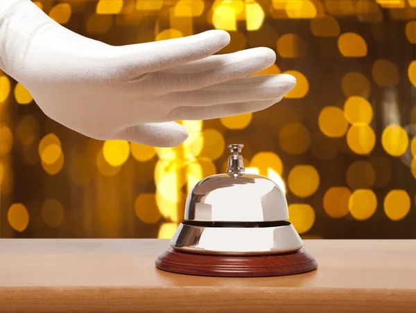 Service bell at the hotel — Stock Photo, Image