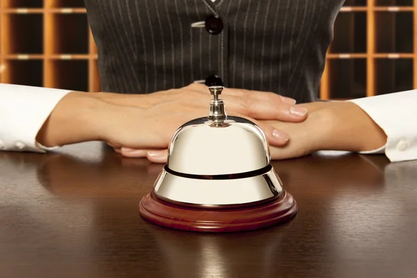 Campanello di servizio in hotel — Foto Stock