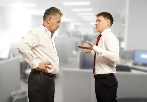 Business competition, conflict concept — Stock Photo, Image