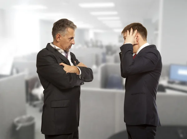 Business competition, conflict concept — Stock Photo, Image