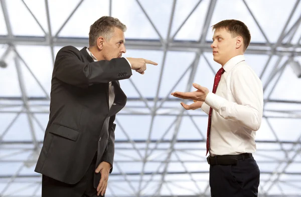 Business competition, conflict concept — Stock Photo, Image
