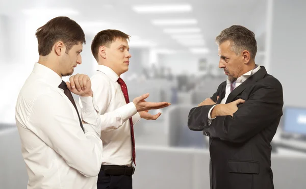 Business competition, conflict concept — Stock Photo, Image