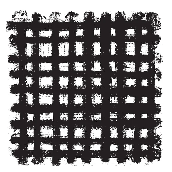 Handgezeichnete schwarze Streifen — Stockvektor