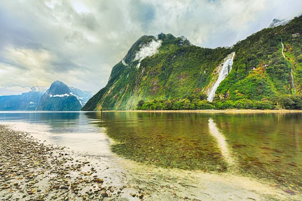 Milford Sound. Nový Zéland — Stock fotografie