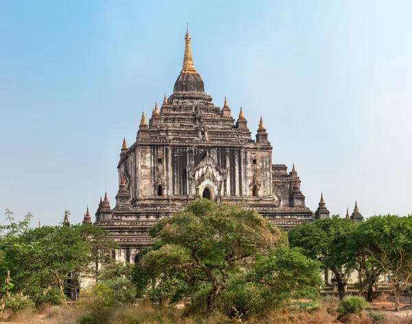 Thatbyinnyu tempio in bagan . — Foto Stock