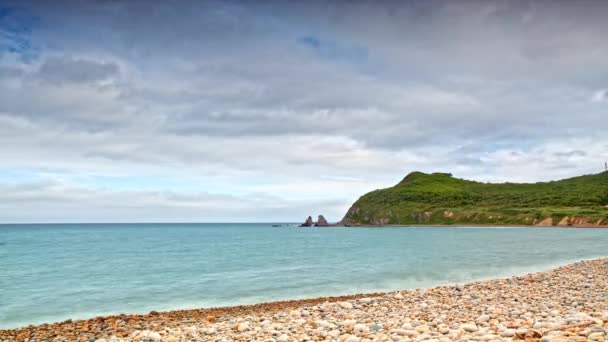 Nuages sur la mer timelapse — Video