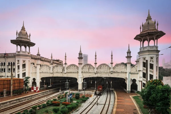 马来西亚吉隆坡火车站 免版税图库图片