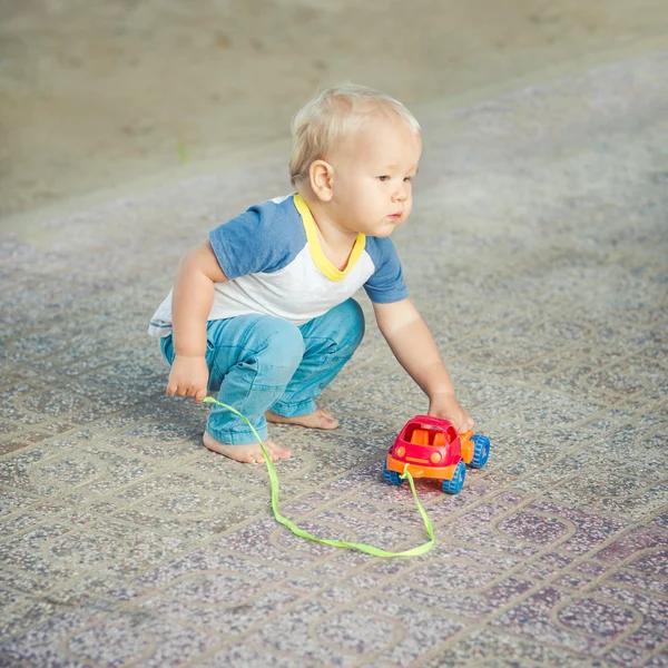 Baby playing — Stock fotografie