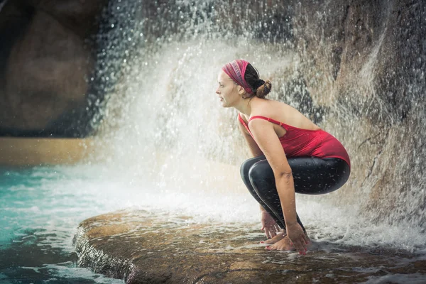 Utkatasana — Stok fotoğraf