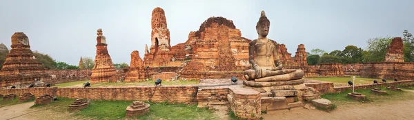 Wat Mahatat. Panorama — Stock fotografie
