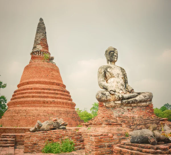 Wat Worachetharam. Ayutthaya — Foto de Stock