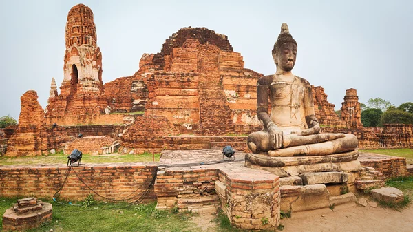 Wat Mahatat. Panoráma — Stock Fotó