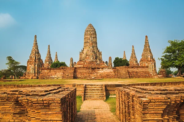 Wat Chai Watthanaram — Stockfoto