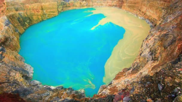 Kelimutu timelapse — Vídeo de Stock