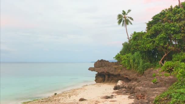 Ανατολή του ηλίου πάνω από τη θάλασσα. Timelapse. Bohol, Φιλιππίνες. — Αρχείο Βίντεο