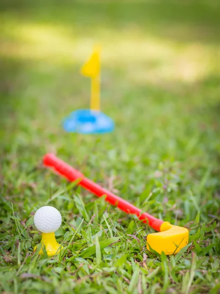 Leksak golf — Stockfoto