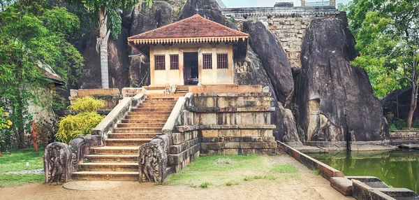 Isurumuniya Viharaya. Panorama — Foto Stock