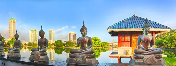 Seema Malaka temple. Panorama — Stock Photo, Image