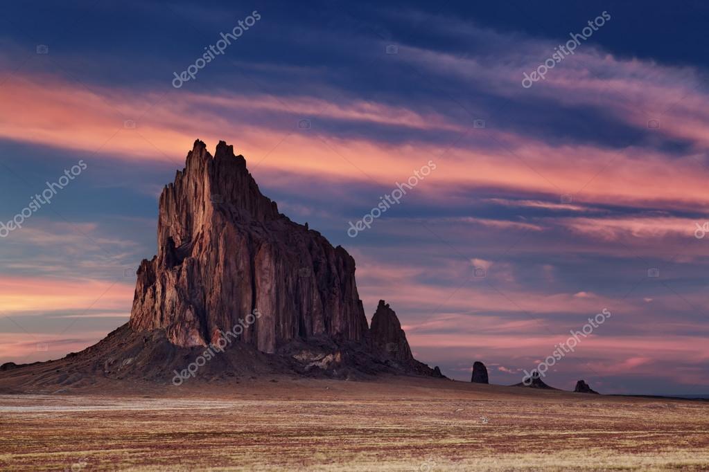 Shiprock, New Mexico, USA — Stock Photo © muha04 116586528