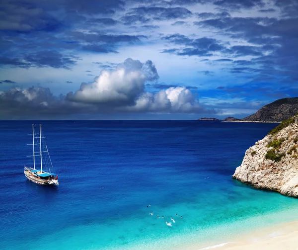 Beach Kaputas, Turkey — Stock Photo, Image